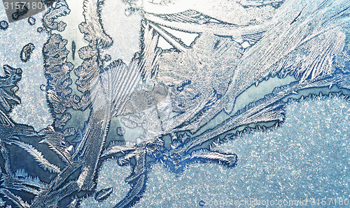 Image of ice pattern