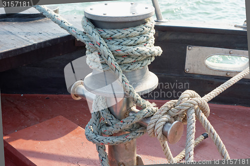 Image of large winch