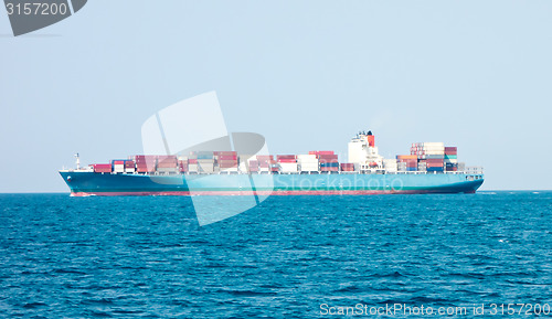 Image of container ship