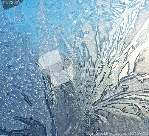 Image of ice pattern