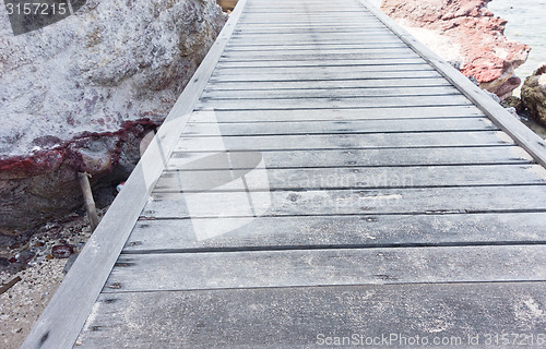 Image of wooden bridge