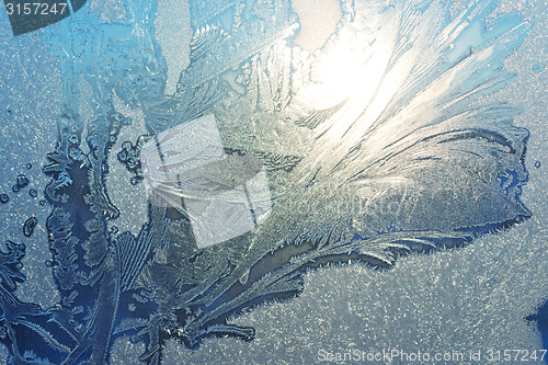 Image of ice pattern