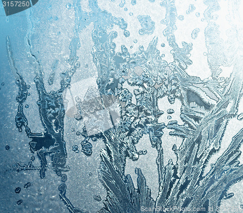 Image of ice pattern