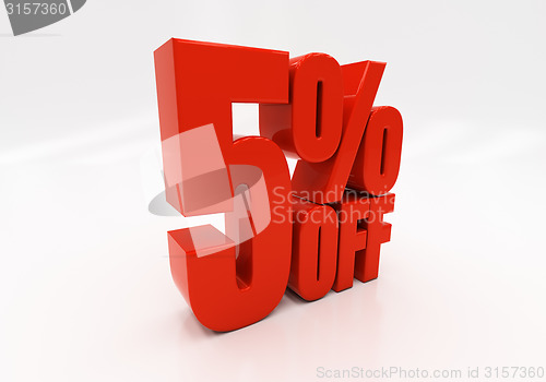 Image of 3D 5 percent