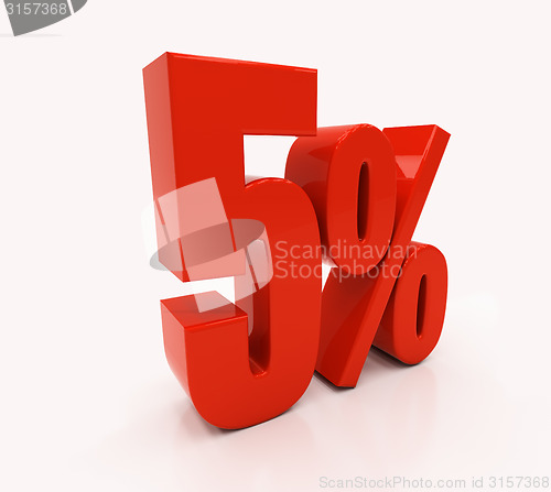 Image of 3D 5 percent