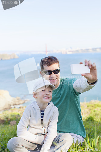 Image of family in san francisco