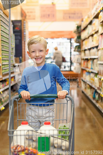 Image of child shopping