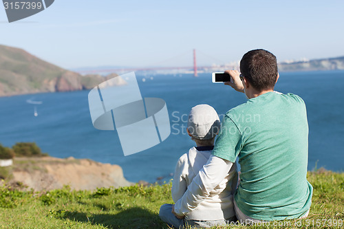 Image of family in san francisco