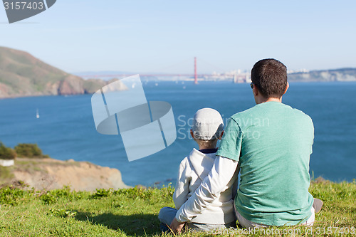 Image of family in san francisco