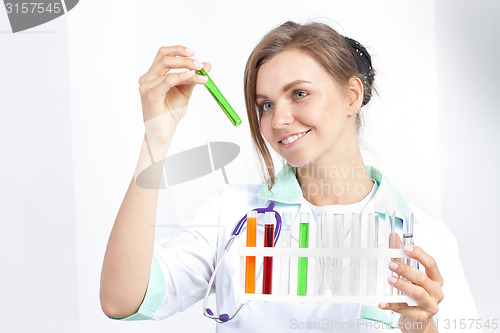 Image of Lab worker