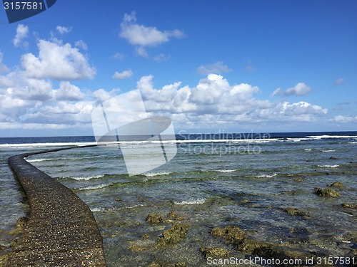 Image of Rocky Coast along the Pacific Ocean, Kenting, Taiwan