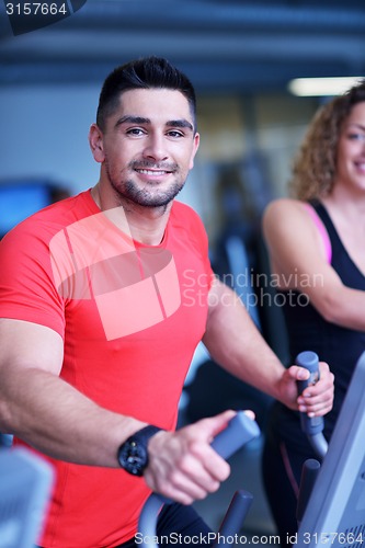 Image of man running on the treadmill