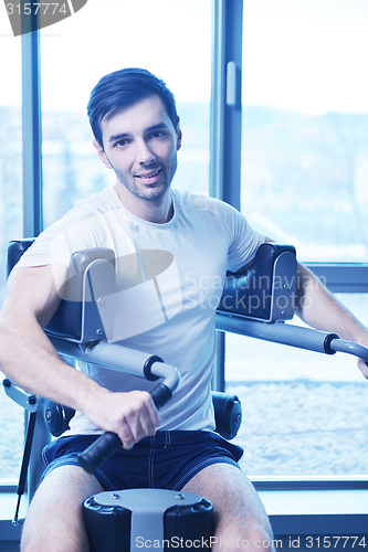 Image of man running on the treadmill