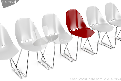 Image of Red chair 
