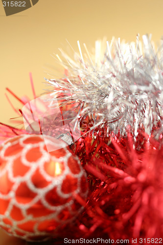 Image of christmas baubles