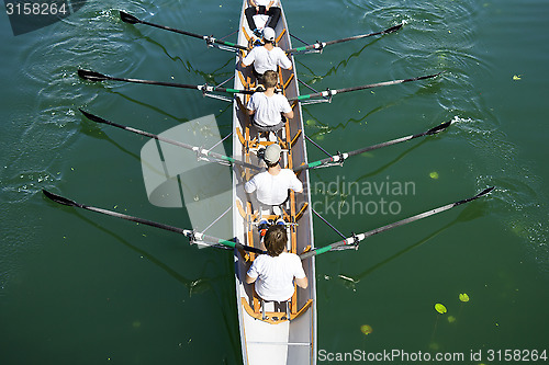 Image of Boat coxed four