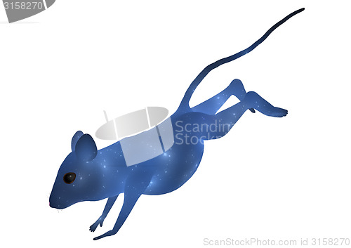 Image of Blue Mouse