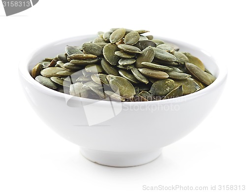 Image of bowl of squash seeds