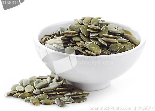 Image of bowl of squash seeds