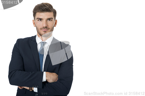 Image of Stylish successful young businessman