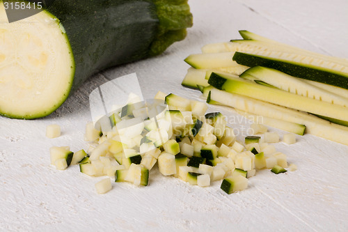 Image of Fresh marrow or courgette