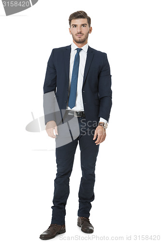 Image of Stylish successful young businessman