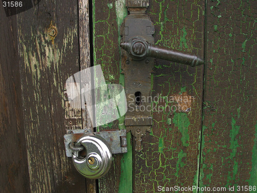 Image of Green door