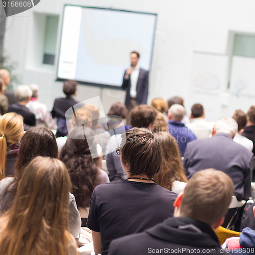 Image of Audience in the lecture hall.