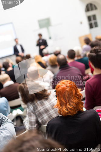 Image of Audience in the lecture hall.