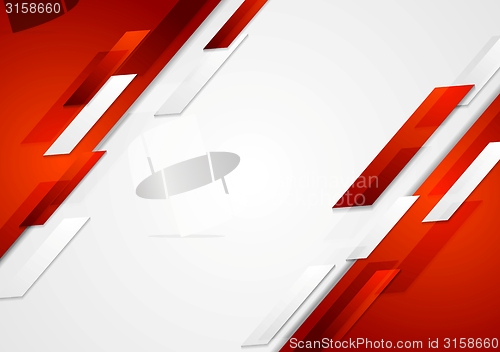 Image of Red and white shiny hi-tech motion background