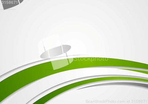 Image of Abstract colorful waves elegant background