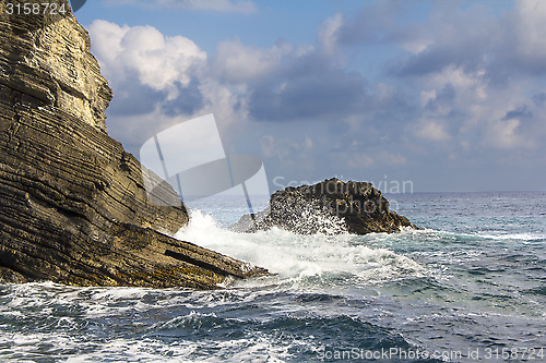 Image of Waves and Cliffs 