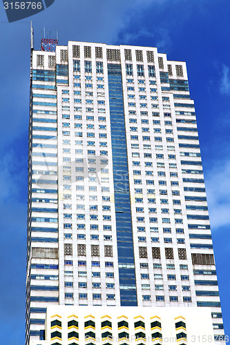 Image of  bangkok terrace  thailand  in     skyscraper