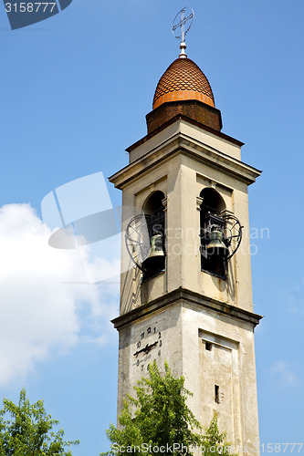 Image of samarate old abstract in  italy   the   wall   