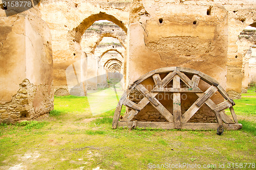 Image of old moroccan granary in the cat