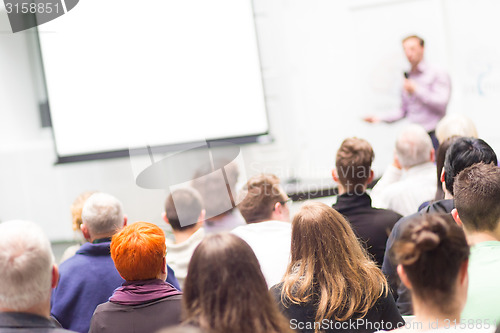 Image of Audience in the lecture hall.