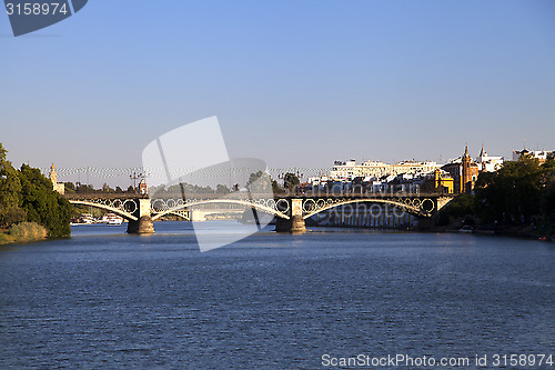 Image of Triana bridge in Seville