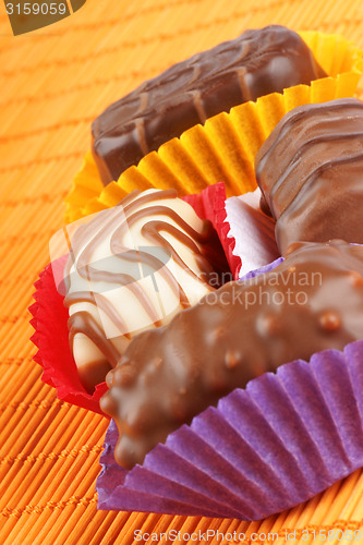 Image of Mixed chocolate pralines