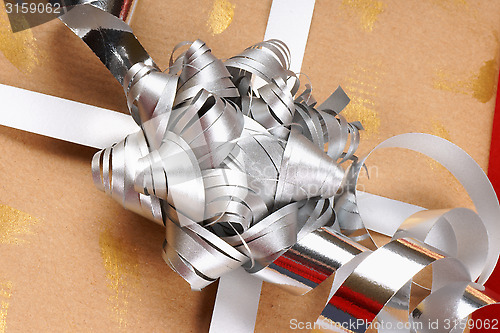 Image of Close-up of a Christmas present