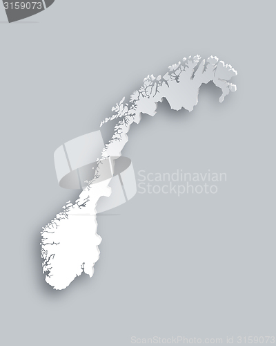Image of Map of Norway