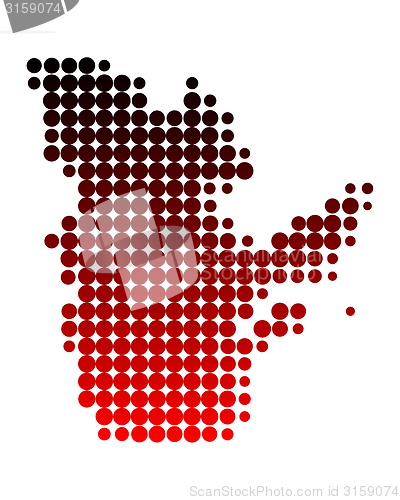 Image of Map of Quebec