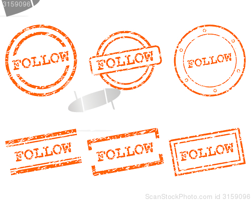 Image of Follow stamps