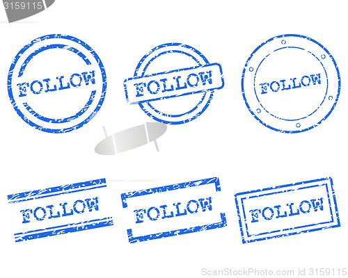 Image of Follow stamps