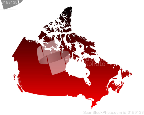 Image of Map of Canada