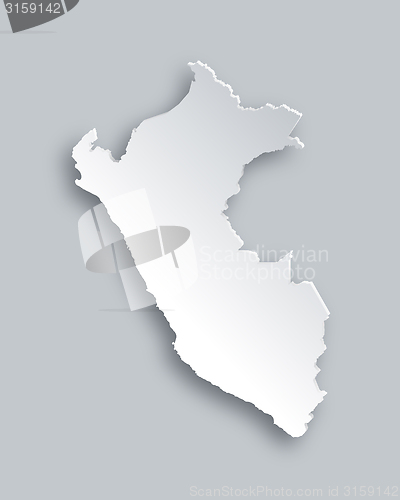 Image of Map of Peru