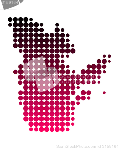 Image of Map of Quebec