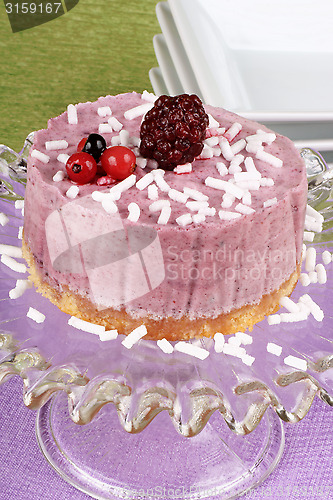 Image of Wild berries bavarian cream (bavarese)