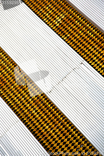 Image of  abstract    in the metal gold    bangkok   palaces   
