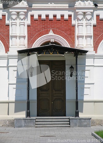 Image of Door of Railroad station