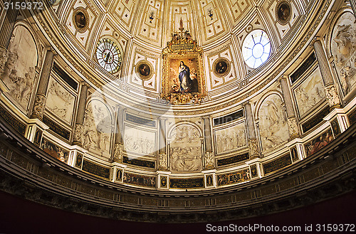 Image of Ceiling of Seville cathedral